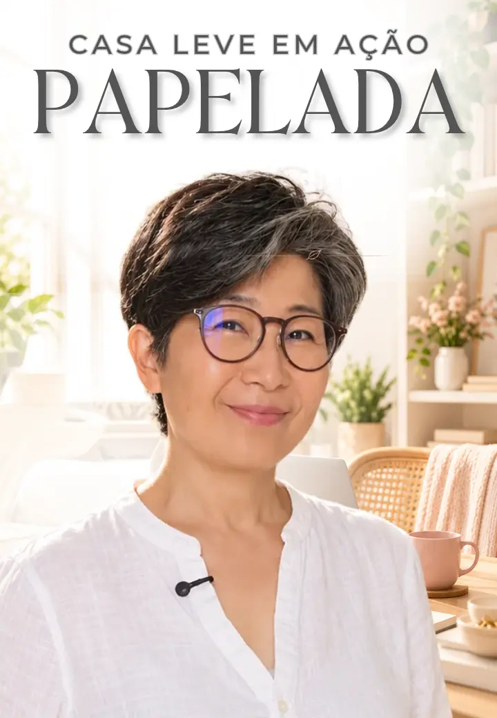 Capa do programa Casa Leve em Ação Papelada.